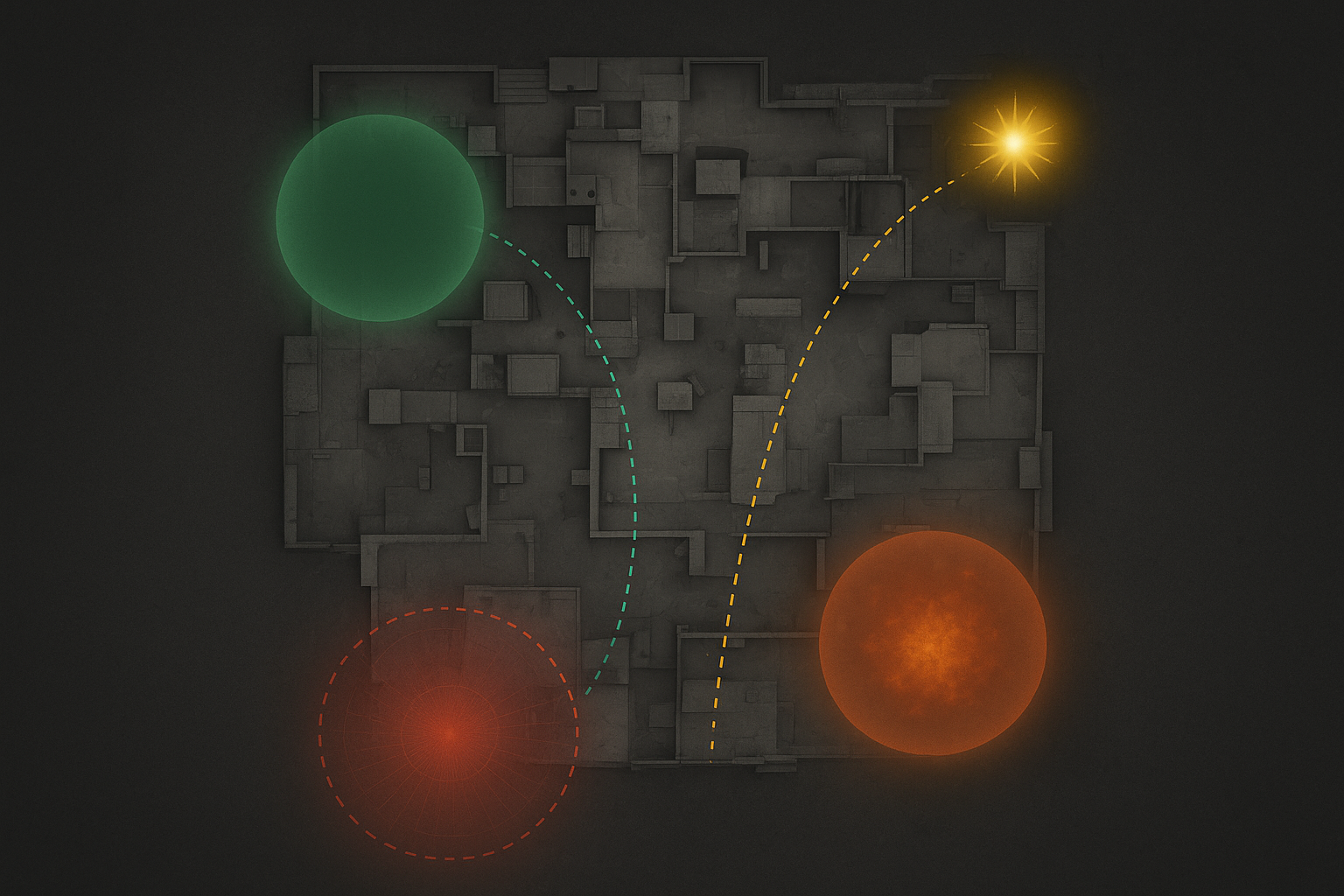 You are currently viewing Utility w CS2: smoke, flash, molotov i HE jako język taktyki